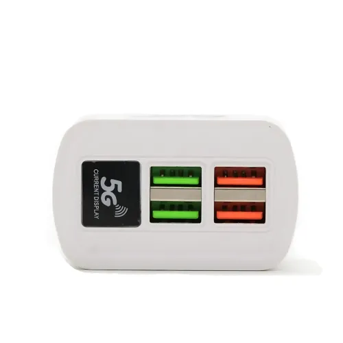 Зарядний пристрій на 4 USB зі швидким заряджанням, багатозарядний пристрій ORIGINAL 3.1 A 5G - фото 2