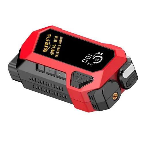 Пусковий автомобільний пристрій для акумулятора JUMP STARTER з компресором, ліхтарем і заряджанням ґаджетів - фото 4
