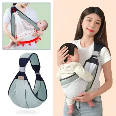 Рюкзак-переноска для новорожденных BABY SLING, дышащий анатомический кенгуру для младенцев и детей до 20 кг