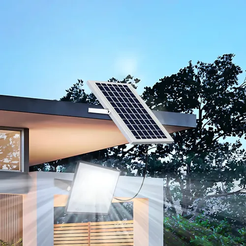 Уличное освещение JX 007, прожектор с солнечной панелью 400W, уличный SOLAR фонарь с датчиком движения, пульт - фото 16