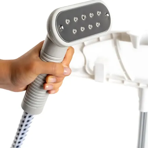 Отпариватель для одежды Multifunctional clothes steamer, вертикальный отпариватель с вешалкой, 3000 Вт, 2 л - фото 8