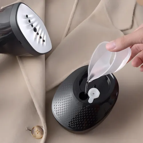 Отпариватель ручной BOMA Hand held steam iron BM-528, вертикальный отпариватель для одежды, 1500 Вт, с щеткой - фото 6