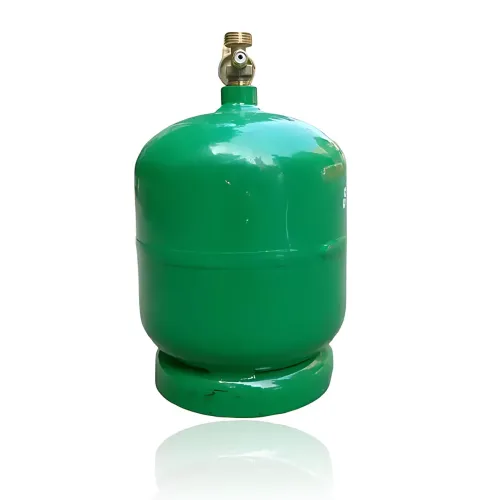 Кемпінговий газовий балон ART-0311 на 12 л, туристичний балон для газу без пальника, зелений - фото 3