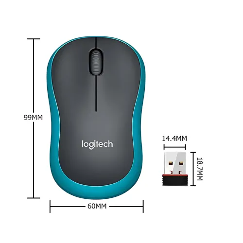 Беспроводная мышь Logitech Silent M220, 1000 DPI, SilentTouch, радиус 10 м - фото 7