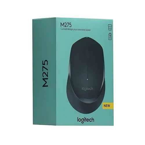 Беспроводная мышь Logitech M275, 1000 DPI, 2.4 ГГц, 10 м радиус действия, черный - фото 9