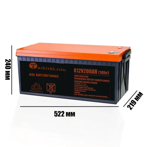 Аккумулятор гелевый 6-GEL-200, АКБ SOLAR GEL BATTERY для солнечной панели (12V200AH/10HR) - фото 7