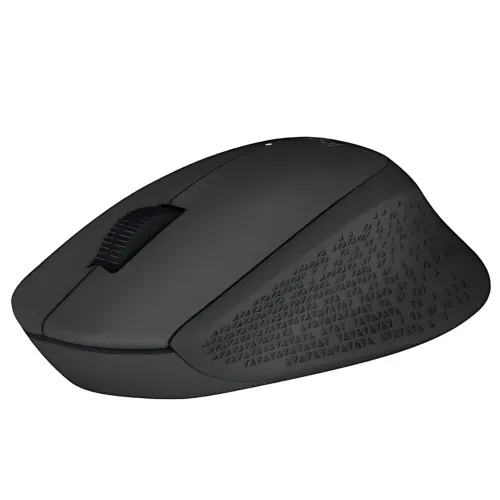 Мишка бездротова LOGITECH M280 Comfort Plus у блістері, 1000 dpi, чорний - фото 4