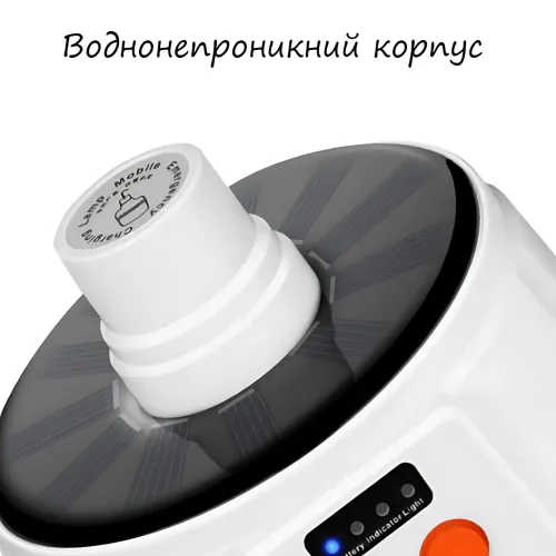 Аккумуляторный фонарь BL-2022, лампа для кемпинга с солнечной панелью и влагозащитой, 6 Вт, 5 режимов работы - фото 5