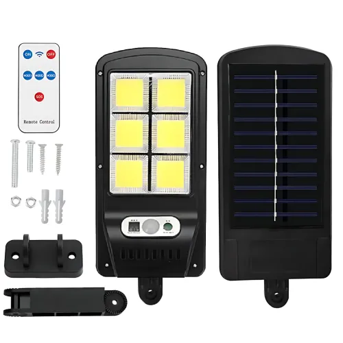 Уличный светильник на солнечной батарее с пультом Solar Street Light BK-240B-SMD, автономный LED фонарь - фото 10