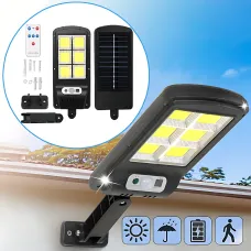 Уличный светильник на солнечной батарее с пультом Solar Street Light BK-240B-SMD, автономный LED фонарь