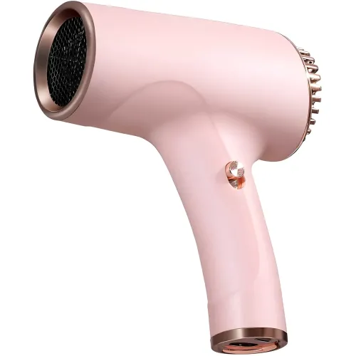 Беспроводной фен для волос Portable Hair Dryer, 2600 mAh, 500 Вт, с горячим и холодным обдувом и ионизацией - фото 2