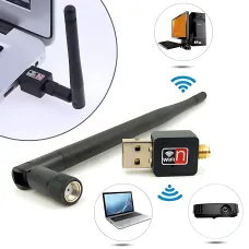 Сетевой Wi-Fi Адаптер USB WF-2 / LV-UW10-2DB 802 для ПК и ноутбука, беспроводное соединение для Т2 приставок