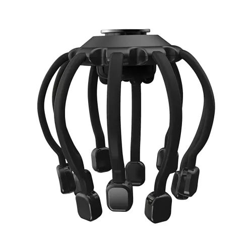 Вібро масажер для голови Head massger, Bluetooth, робота від акумулятора, 4 режими, 10 масажних точок - фото 2