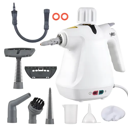 Многофункциональный портативный ручной пароочиститель Handheld Steam Cleaner, 1000 Вт, 3 бар, 350 мл - фото 9