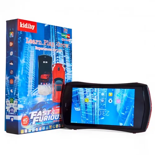 Kidiby Kids F1 – детский планшет в форме машинки с IPS экраном 7 дюймов, поддержкой SIM-карты и ОС Android 7.0 Зеленый - фото 8