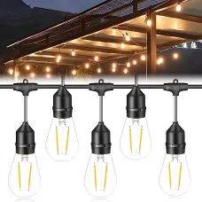 Светодиодная уличная гирлянда в стиле ретро лампочек SFK-12, 5 м, 10 LED, работа от 220V