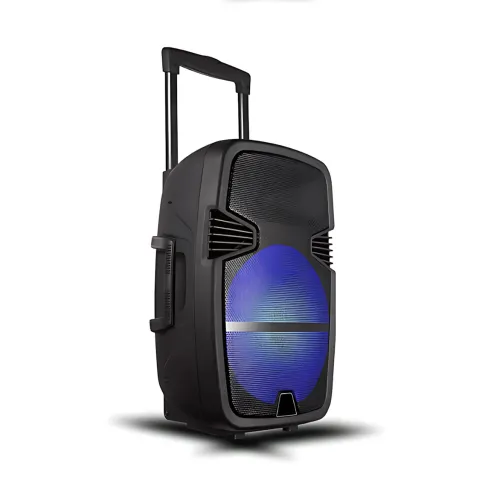 Портативная колонка Tekno altavoces 6.5'' с микрофоном и RGB светомузыкой, аккумуляторный Bluetooth динамик - фото 4