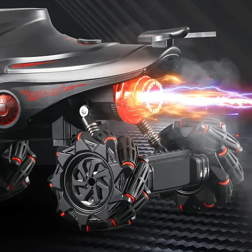 Перегонова машинка BGTOY 4WD AND S883, радіокерований всюдихід зі світловими ефектами, 2,4 ГГц Червоний - фото 4