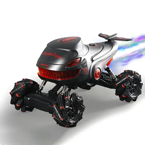 Перегонова машинка BGTOY 4WD AND S883, радіокерований всюдихід зі світловими ефектами, 2,4 ГГц Червоний - фото 3