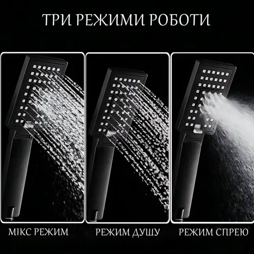 ​​​​​​​Многофункциональный душевой смеситель AND AA6-6 для ванной из нержавеющей стали - фото 7