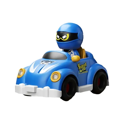 Набор радиоуправляемых картинг-машинок dodgem YJ-143-1 для 2 игроков с фигурками, катапультой, светом и звуком - фото 2