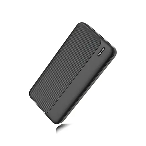 Повербанк РВ-01А, портативное зарядное, внешний аккумулятор Power Bank 10000mAh, 2 usb + type-c, 2.1 A, черный Белый - фото 5