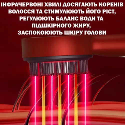 Многофункциональная массажная расческа Massage and Nourish, массажер для микроблейдинга, нанесения масел - фото 4