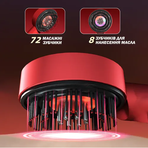 Многофункциональная массажная расческа Massage and Nourish, массажер для микроблейдинга, нанесения масел - фото 7