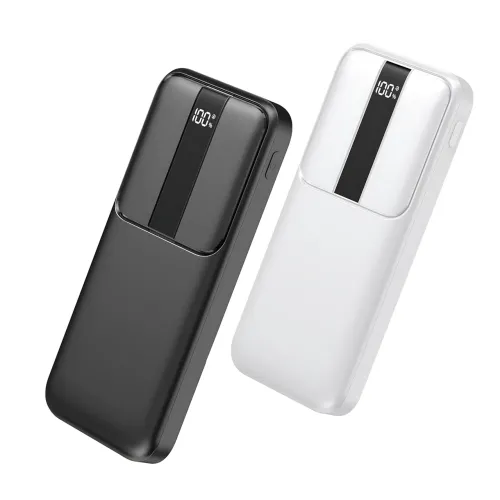 Портативный PowerBank RB-04 10000 мАч с быстрой зарядкой и цифровым дисплеем, черный - фото 7