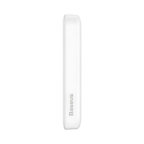 Портативный аккумулятор с беспроводной зарядкой PPCX 020002, power bank с индикацией заряда, белый - фото 8