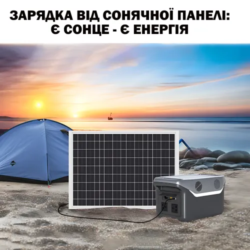 Портативная зарядная станция Sine Power 1000W 25.6V 30A с чистой синусоидой, фонариком и беспроводной зарядкой - фото 8