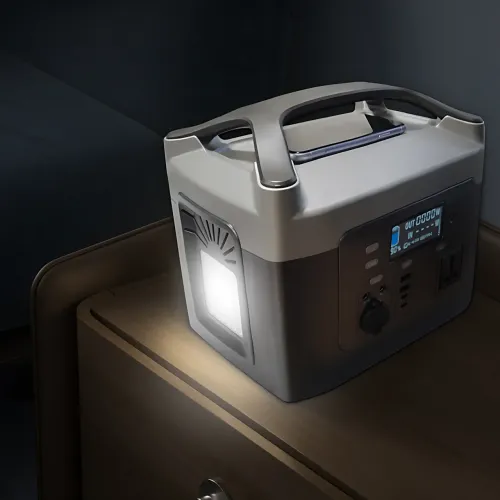 Зарядная станция UKC Sine 800W, 12V 50A, чистая синусоида, 2 USB, 2 Type-C, розетки 220В, беспроводная зарядка - фото 8