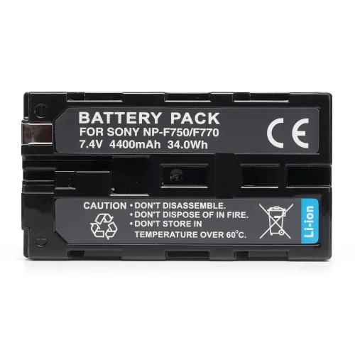 Аккумулятор 7.4v 4400mAh для фото- и видеотехники, Li-lon аккумуляторная батарея для видео света - фото 4