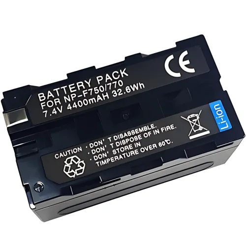Аккумулятор 7.4v 4400mAh для фото- и видеотехники, Li-lon аккумуляторная батарея для видео света - фото 6