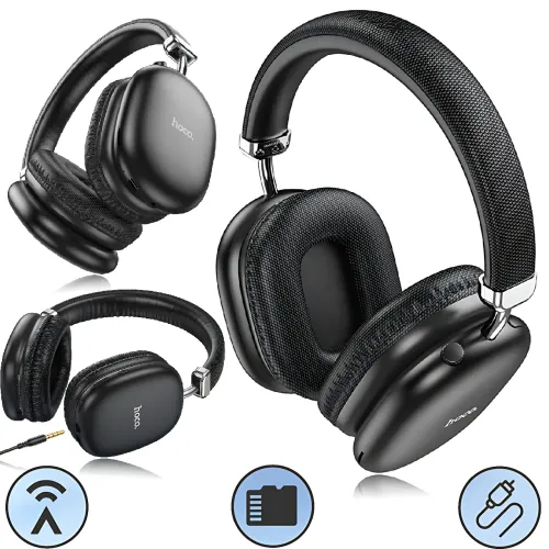 Bluetooth наушники HOCO W35 wireless headphones, беспроводная гарнитура с микрофоном, до 40 часов работы