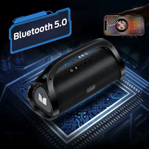 Портативная колонка Bluetooth MONSTER ADVENTURER MAX MS22101, стерео динамик 2x30W, черный - фото 6