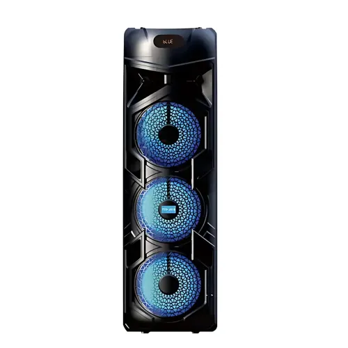 Беспроводная портативная колонка Bluetooth TTD-2810 с проводным микрофоном, 8,5'', 2х20 Вт, RGB - фото 2