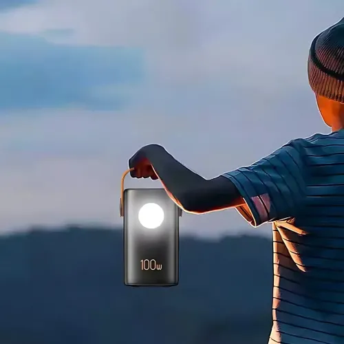 Power Bank REMAX Gutitan Series, 60000mAh, 22.5W PD+QC с двумя Type-C и фонариком - фото 5