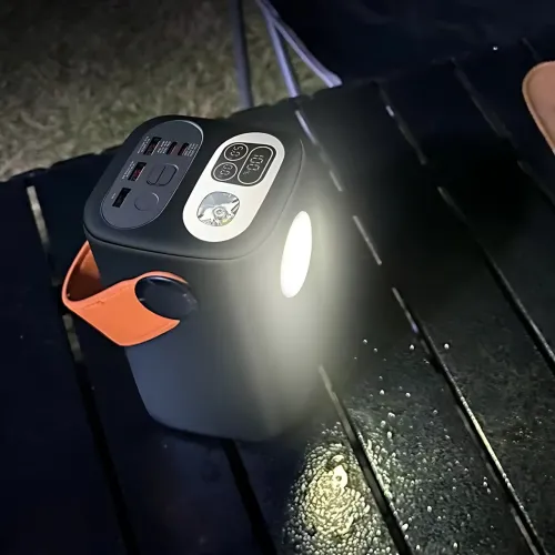 Power Bank REMAX Gutitan Series, 60000mAh, 22.5W PD+QC с двумя Type-C и фонариком - фото 7