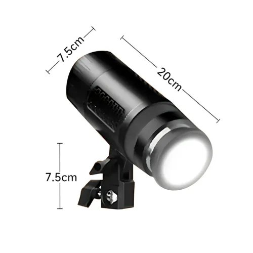 Студійне світло YM-80 — 50 W COB LED, 3200K-6500 K, з пультом і кольоровими фільтрами - фото 9