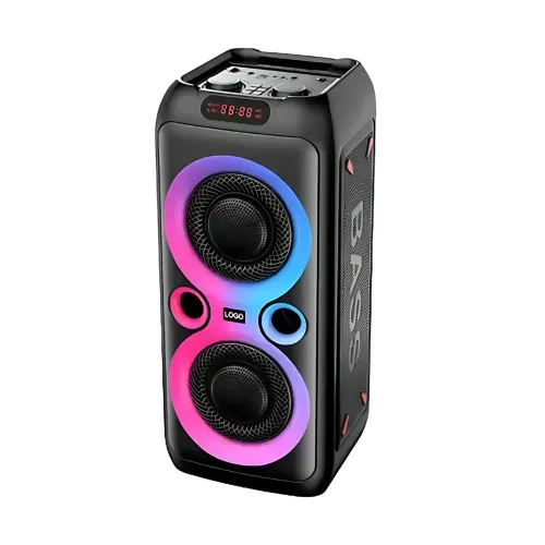 Портативна Bluetooth-колонка TTD-2809 8.52 з дротовим мікрофоном і RGB-підсвіткою - фото 4