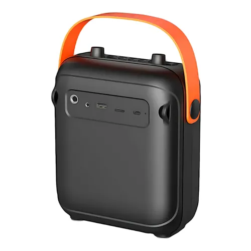 Портативная Bluetooth-колонка MONSTER MFS1, аккумуляторный караоке-динамик 24 Вт, FM/USB/TF/MIC - фото 8