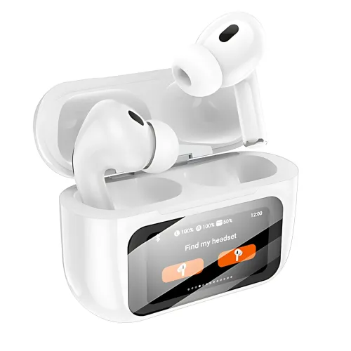 Беспроводные Bluetooth наушники HOCO EW72 в кейсе, с гарнитурой и LCD-дисплеем - фото 3