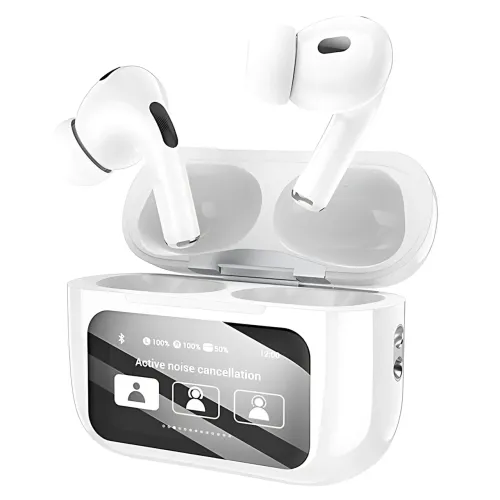 Беспроводные Bluetooth наушники HOCO EW72 в кейсе, с гарнитурой и LCD-дисплеем - фото 4