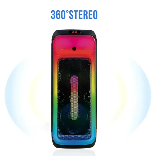 Портативная Bluetooth колонка TTD-1001 с LED подсветкой, микрофоном и TWS, 60 Вт - фото 6
