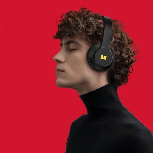 Накладні Bluetooth-навушники Monster Mission 100 з активним шумозаглушенням, ігрова гарнітура, чорний - фото 9