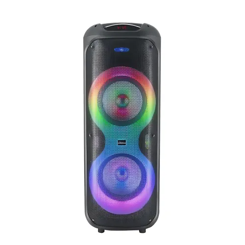 Портативна Bluetooth-колонка TTD-1002 — стереозвук 40 Вт, 2 мікрофони, пульт д/у, USB/FM/AUX/TF-карти - фото 2