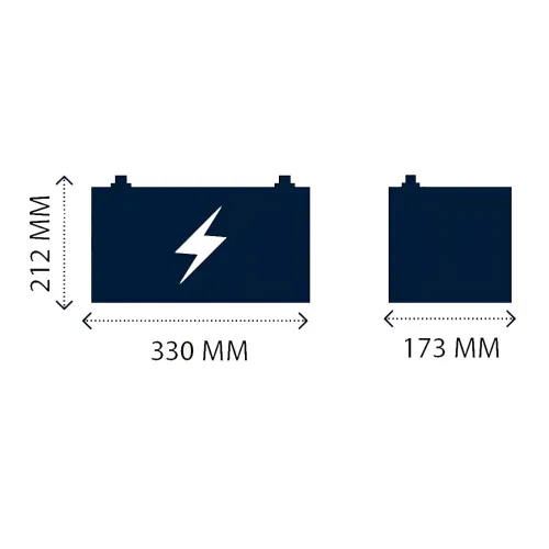 Гелиевый аккумулятор 12V 150AH GDSUPER, аккумулятор глубокого разряда GD-12V150AH ​​для аварийного освещения - фото 7