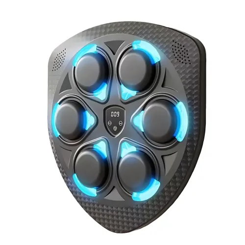 Інтерактивна боксерська пластина Shield Six Target, груша для фітнесу, бокса з RGB-підсвіткою й музикою - фото 2