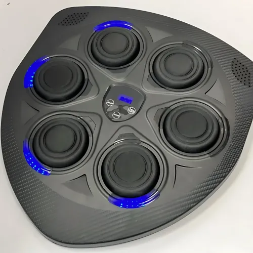 Інтерактивна боксерська пластина Shield Six Target, груша для фітнесу, бокса з RGB-підсвіткою й музикою - фото 4